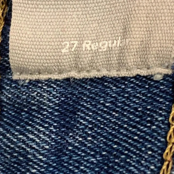 Everlane Women's Classic 5 Pocket Mid Rise Cotton Stretch Tapered Jeans Size 27 - Picture 8 of 14